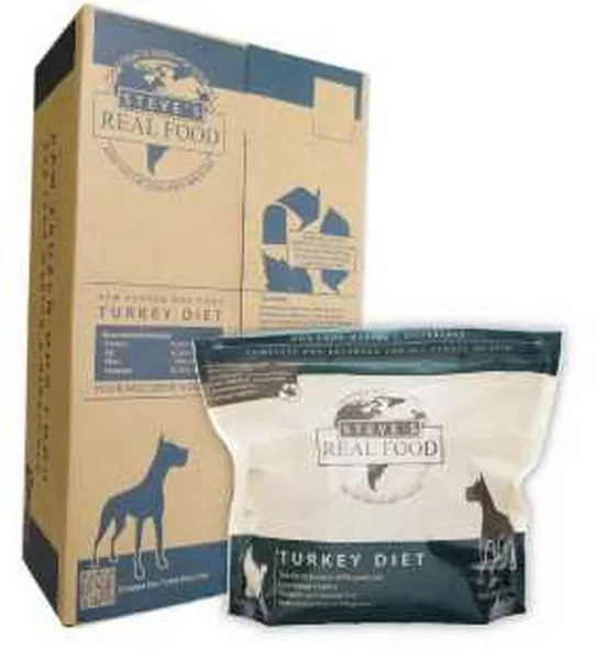 14 Lb Steve's Turkey Patties For Dogs - Health/First Aid